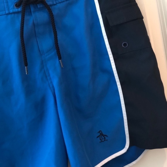 Original Penguin Swim Shorts Size 30 - Picture 4 of 16